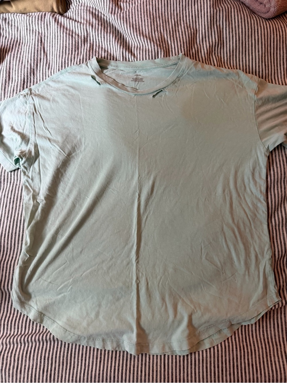 aerie Mint Green Short Sleeve Crew Tee